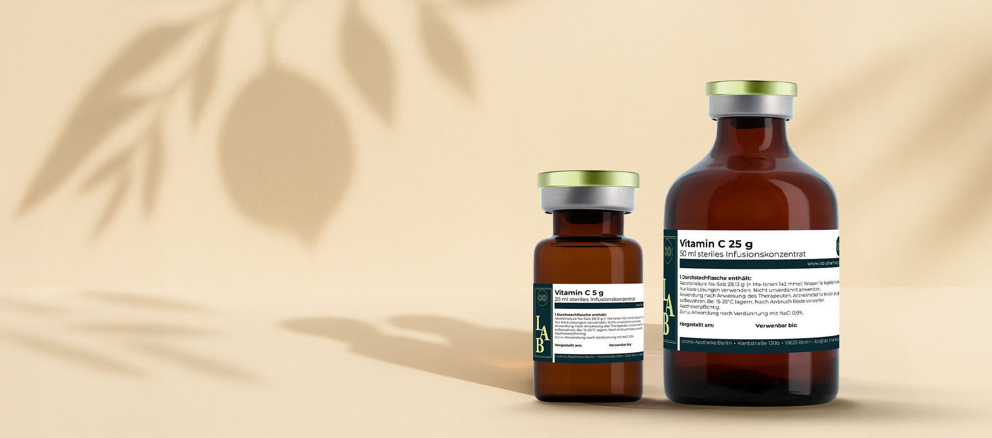 Vitamin C: Stärkt Immunsystem, wirkt antioxidativ & unterstützt Regeneration. Ideal bei Stress, Infekten & Erschöpfung.